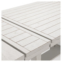 Robbinsdale Antique White Counter Height Extension Dining Room Table