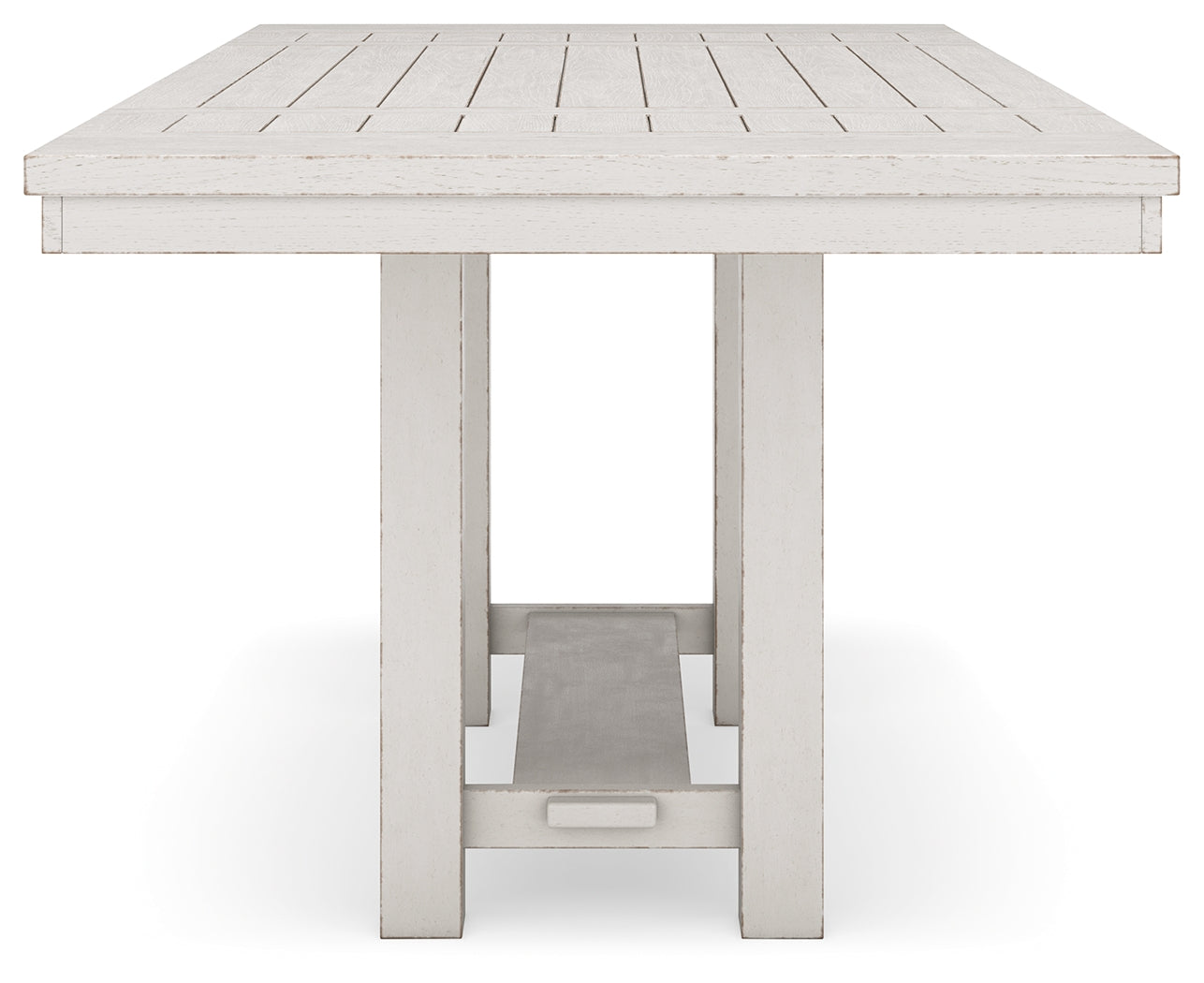 Robbinsdale Antique White Counter Height Extension Dining Room Table