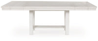 Robbinsdale Antique White Dining Table w/4 Chairs
