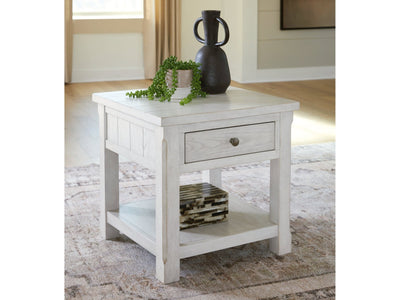 Robbinsdale Antique White End Table