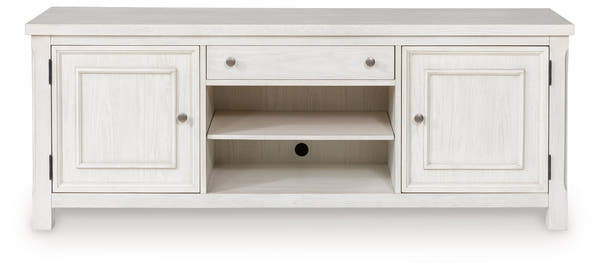 Robbinsdale Antique White Extra Large TV Stand