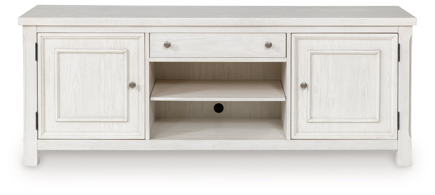 Robbinsdale Antique White Extra Large TV Stand