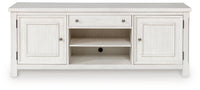Robbinsdale Antique White Extra Large TV Stand