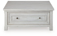 Robbinsdale Antique White Lift-Top Coffee Table