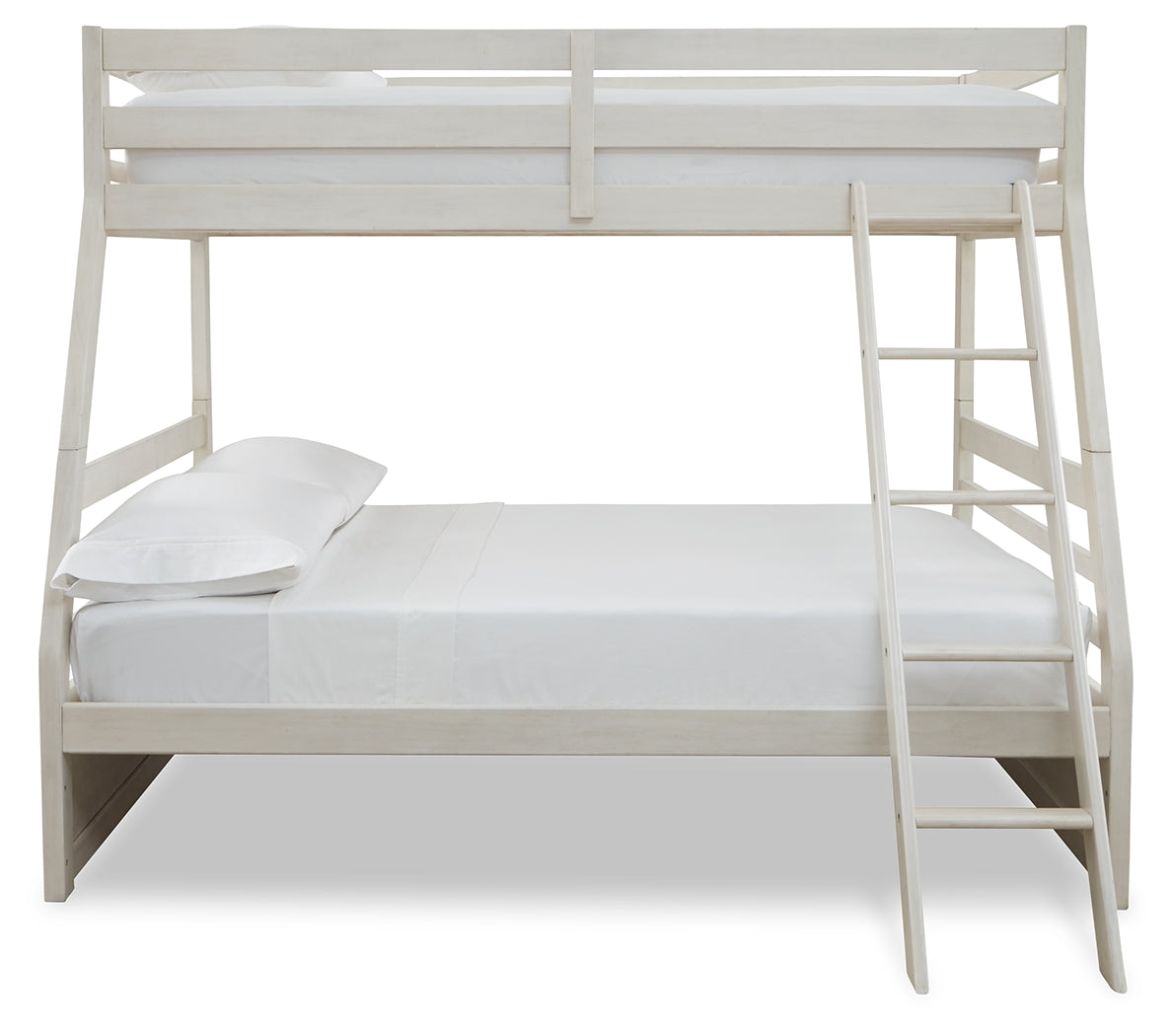 Robbinsdale Antique White Twin over Full Bunk Youth Bed