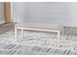Robbinsdale White 48" Dining Bench