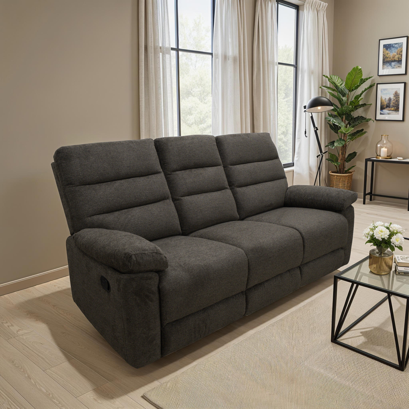 Savannah 3-Piece Manual Reclining Living Room Units