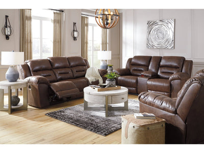 Stoneland Brown Power Reclining Sofa, Loveseat and Recliner