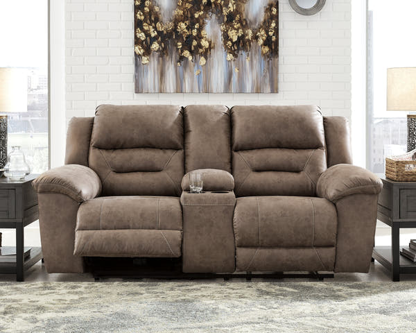 Stoneland Fossil Power Reclining Sofa, Loveseat and Recliner
