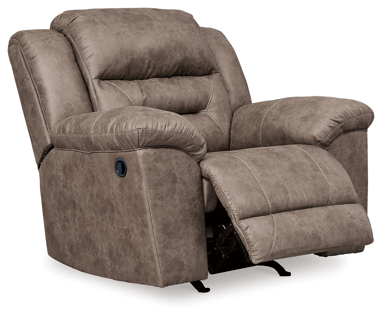 Stoneland Fossil Power Reclining Sofa and Manual Recliner