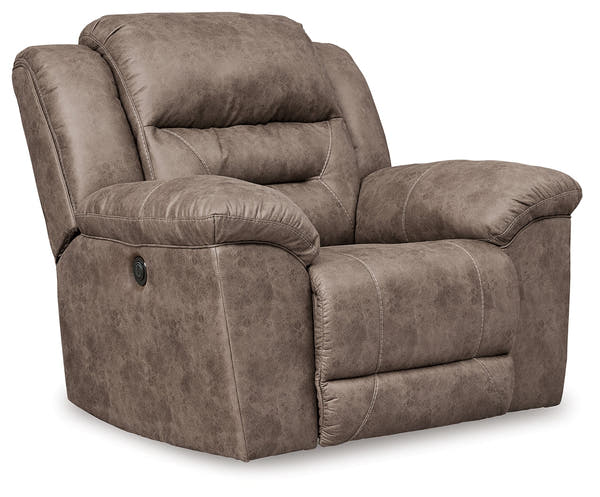 Stoneland Fossil Power Reclining Sofa and Power Recliner