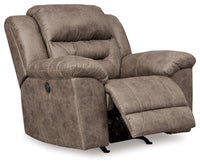 Stoneland Fossil Power Reclining Sofa and Power Recliner