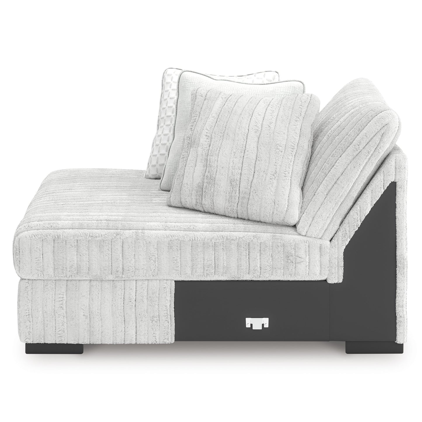 Stupendous Alloy 2-Piece Left Arm Facing Sectional with Chaise