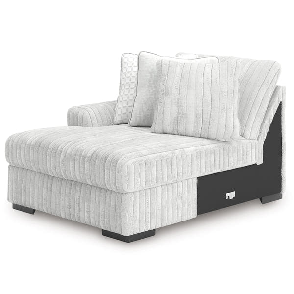Stupendous Alloy 2-Piece Left Arm Facing Sectional with Chaise