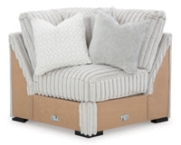 Stupendous Alloy 5-Piece LAF Sectional with Chaise