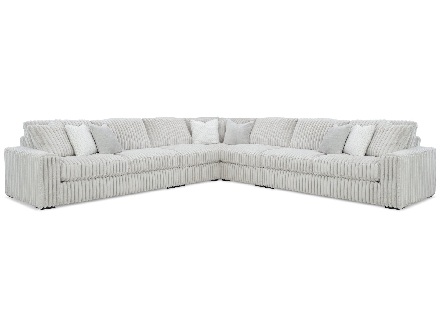 Stupendous Alloy 5-Piece Sectional