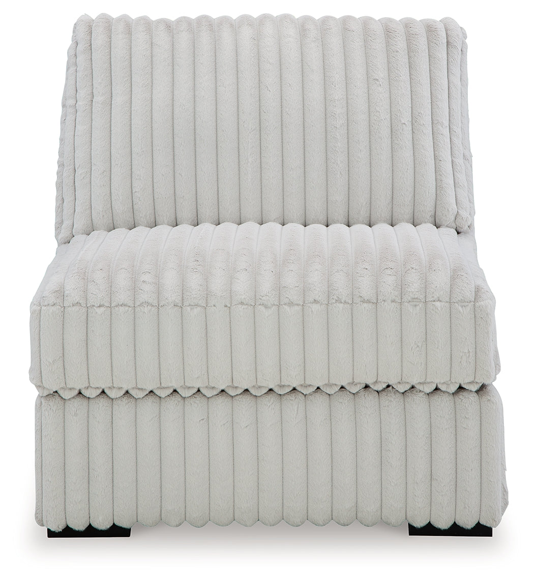 Stupendous Alloy 5-Piece Sectional and Ottoman