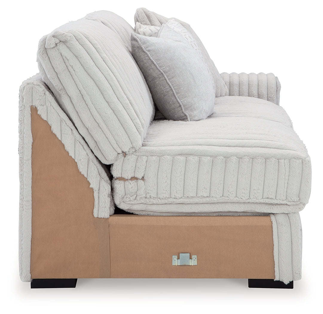 Stupendous Alloy 5-Piece Sectional and Ottoman