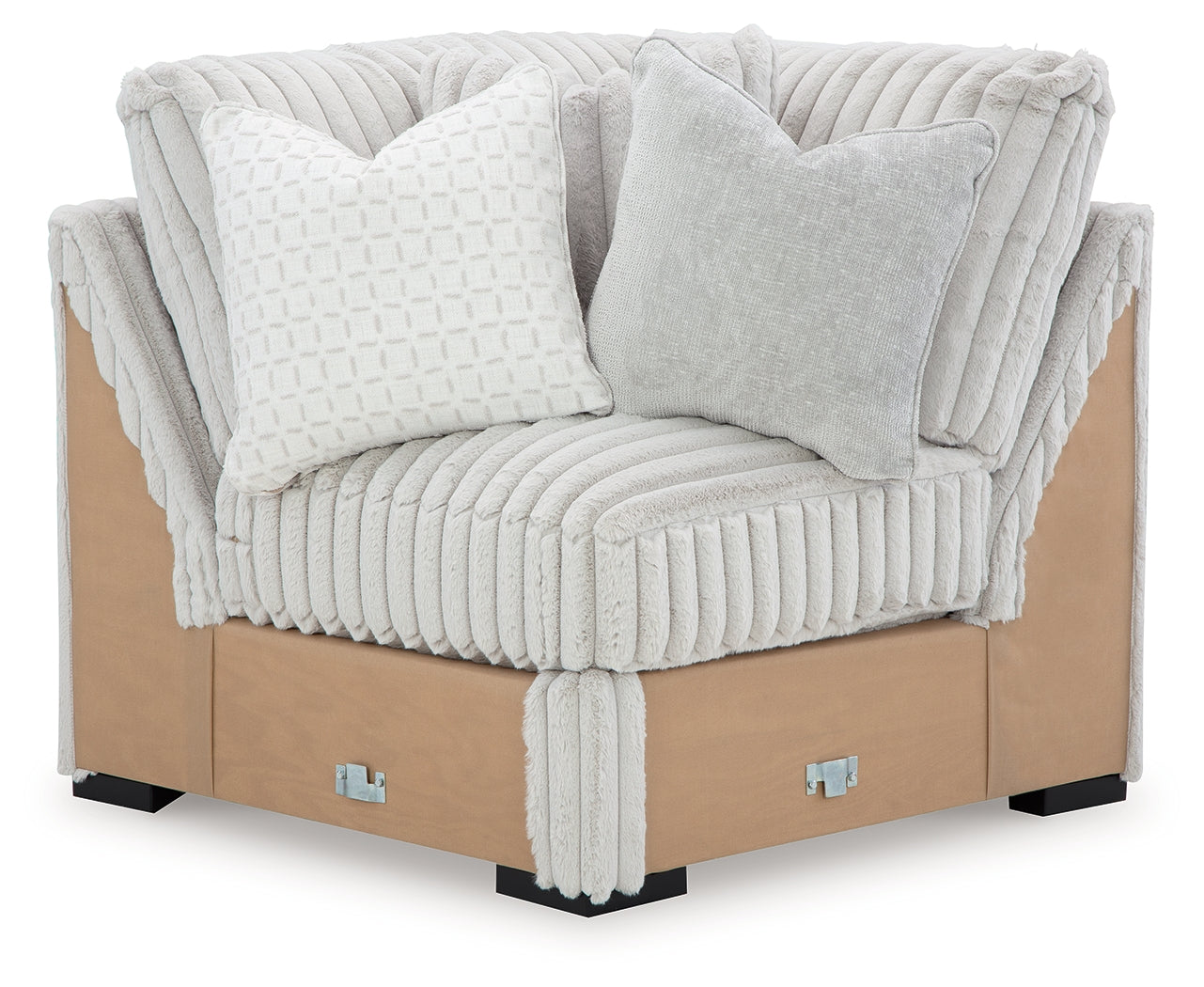 Stupendous Alloy 5-Piece Sectional and Ottoman
