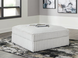 OVERSIZED ACCENT OTTOMAN