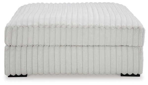 OVERSIZED ACCENT OTTOMAN