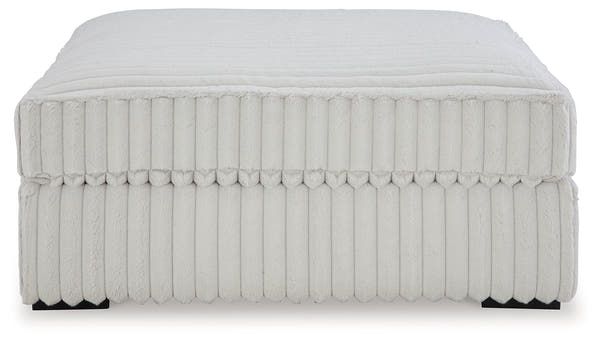 OVERSIZED ACCENT OTTOMAN