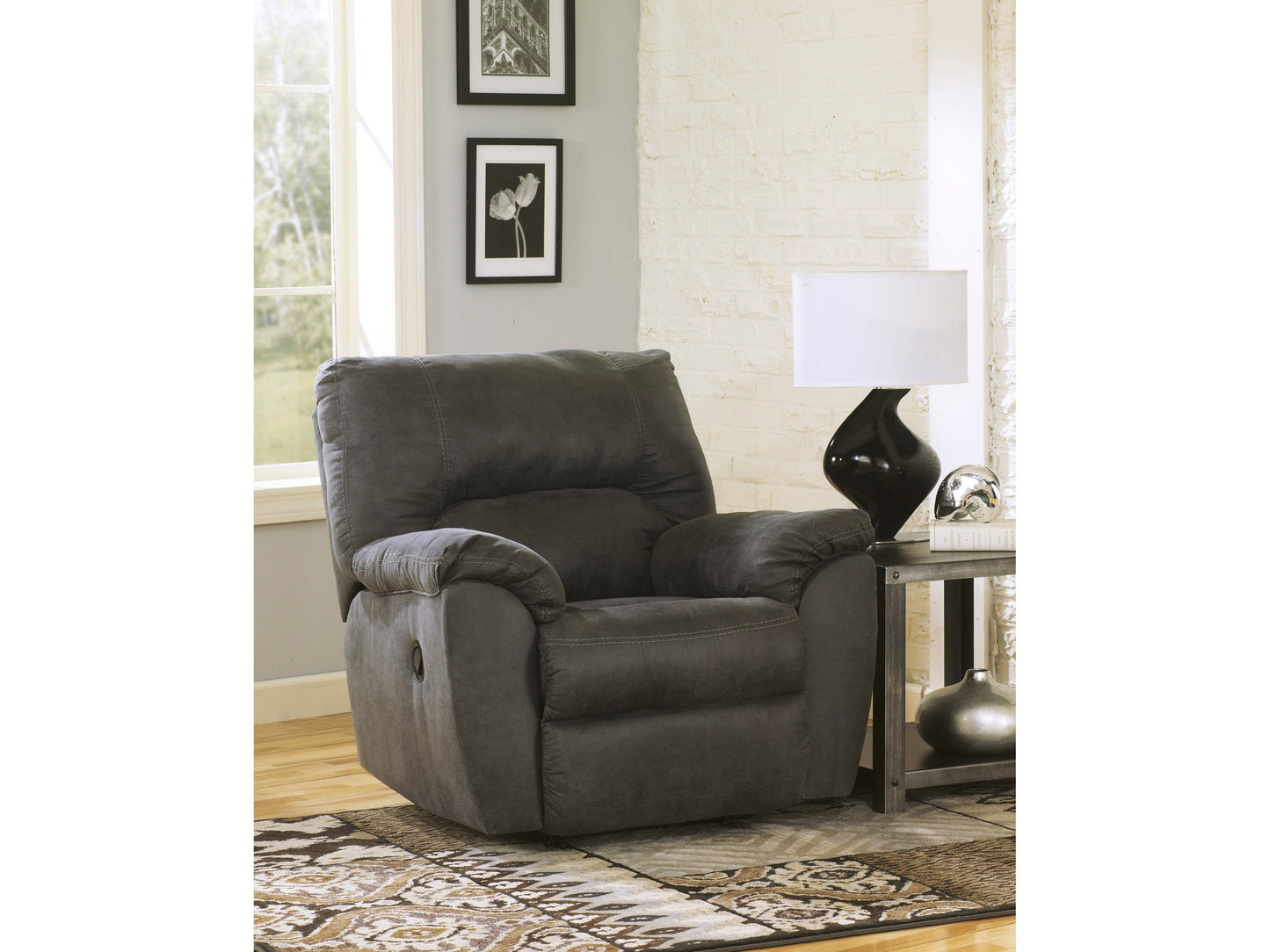 Tambo Faux Leather Manual Recliner