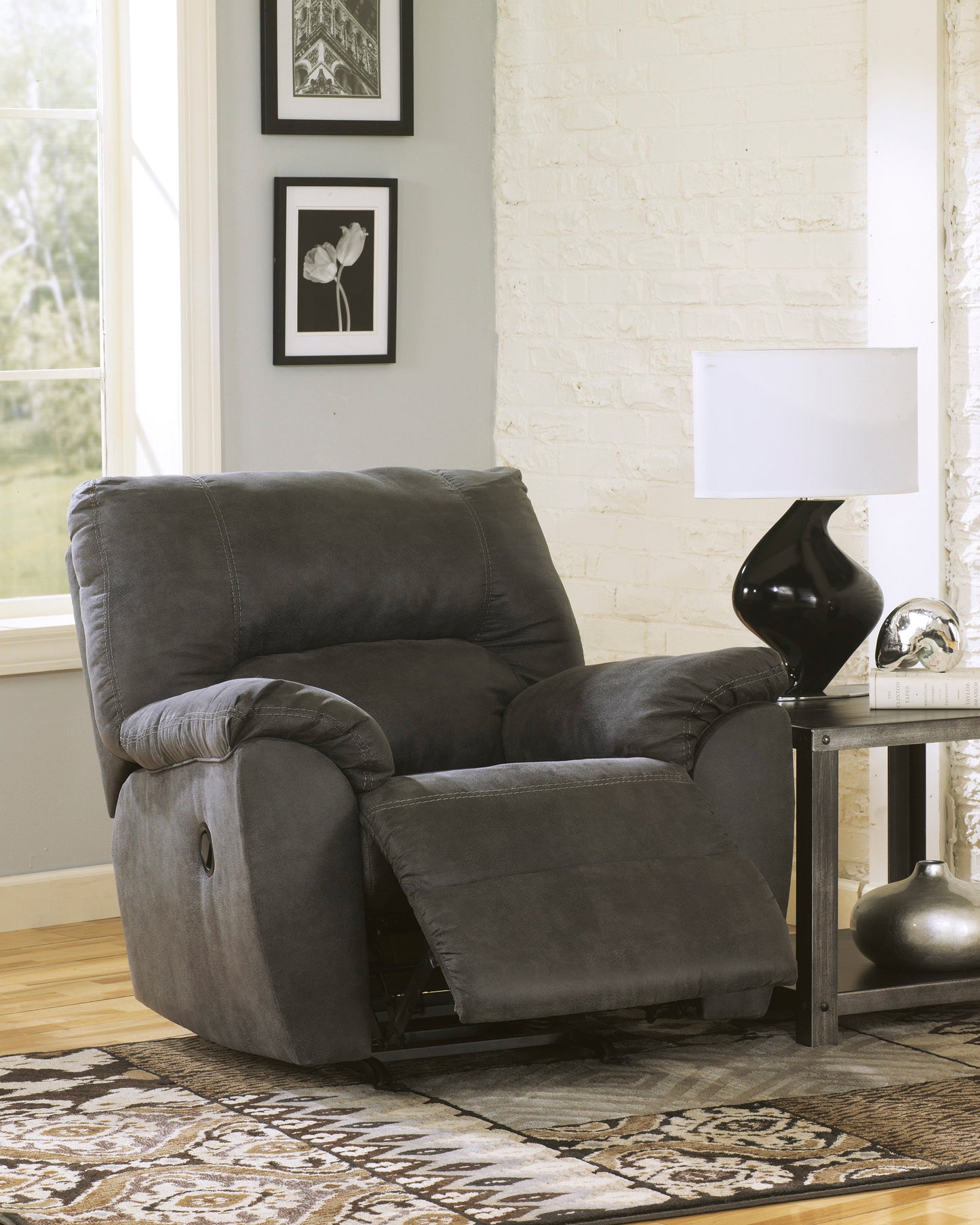 Tambo Faux Leather Manual Recliner