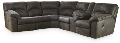 Tambo Pewter Reclining Sectional