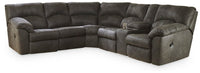 Tambo Pewter Reclining Sectional