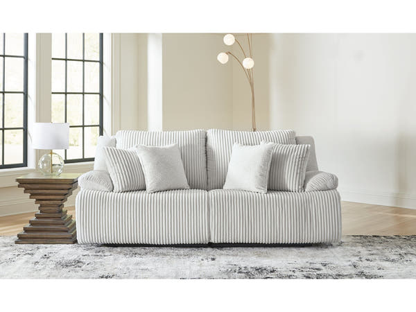 Top Tier Alloy 2-Piece Sectional Loveseat