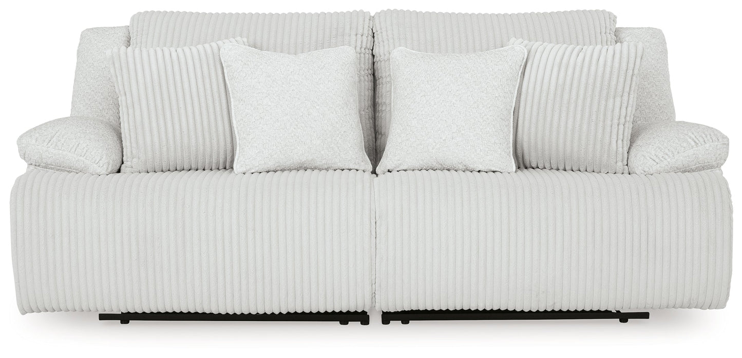 Top Tier Alloy 2-Piece Sectional Loveseat