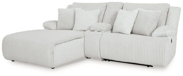 Top Tier Alloy 3-Piece Reclining Sectional Sofa with Chaise