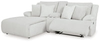 Top Tier Alloy 3-Piece Reclining Sectional Sofa with Chaise