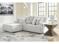 Top Tier Alloy 3-Piece Reclining Sectional Sofa with LAF Chaise