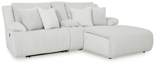 Top Tier Alloy 3-Piece Reclining Sectional Sofa with RAF Chaise