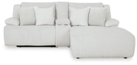 Top Tier Alloy 3-Piece Reclining Sectional Sofa with RAF Chaise