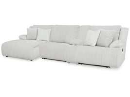 Top Tier Alloy 4-Piece Reclining Sectional with Chaise