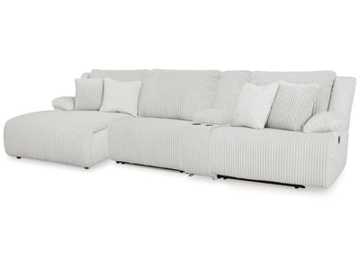 Top Tier Alloy 4-Piece Reclining Sectional with Chaise