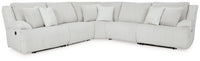 Top Tier Alloy 5-Piece Reclining Sectional
