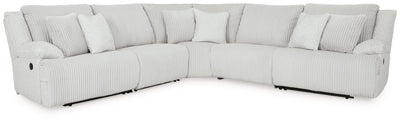 Top Tier Alloy 5-Piece Reclining Sectional