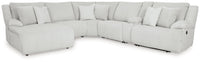 Top Tier Alloy 6-Piece Reclining Sectional with LAF Chaise