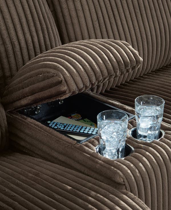 Top Tier Chocolate 3-Piece Reclining Sectional Sofa with LAF Chaise