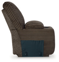 Top Tier Chocolate 4-Piece Reclining Sectional with Chaise