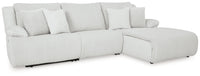 Top Tier Right Shape Alloy 3-Piece Sectional Sofa Chaise