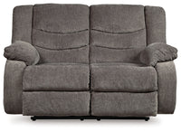 Tulen Gray Manual Reclining Loveseat