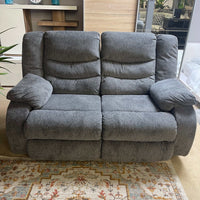 Tulen Gray Manual Reclining Loveseat