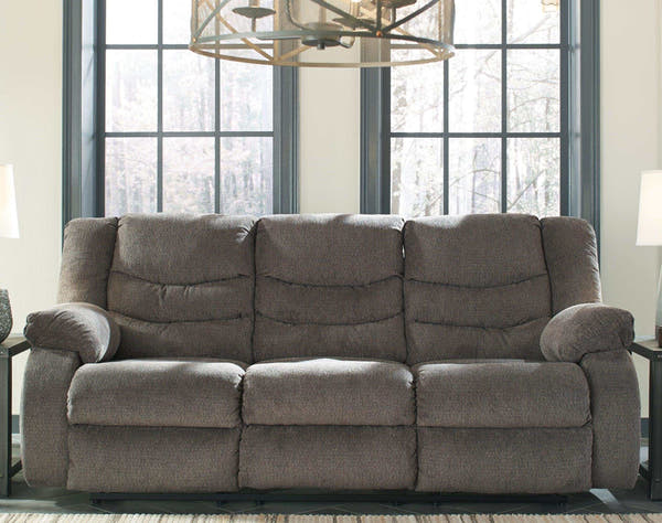 Tulen Gray Manual Reclining Sofa & Loveseat