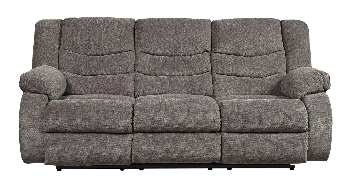 Tulen Gray Manual Reclining Sofa & Loveseat