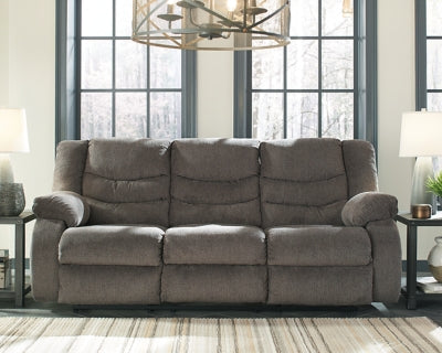 Tulen Gray Reclining Living Room Set
